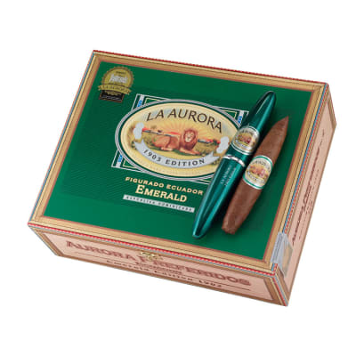 La Aurora Preferidos Emerald Ecuadorian Sungrown #2 Tubes - CI-LAE-2TN