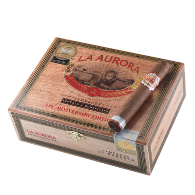 La Aurora 110th Anniversary Cameroon Robusto CI-LC1-ROBN La Aurora 110th Anniversary Cameroon Robusto-CI-LC1-ROBN - 400