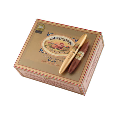 La Aurora Preferidos Gold Dominican Corojo Cigars Online for Sale