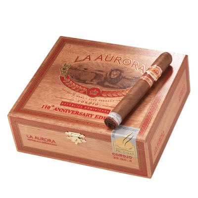 La Aurora 110th Anniversary Corojo Aurora No. 4 CI-LO1-AUR4N La Aurora 110th Anniversary Corojo Aurora No. 4-CI-LO1-AUR4N - 400