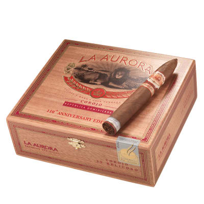 La Aurora 110th Anniversary Corojo Belicoso CI-LO1-BELN La Aurora 110th Anniversary Corojo Belicoso-CI-LO1-BELN - 400