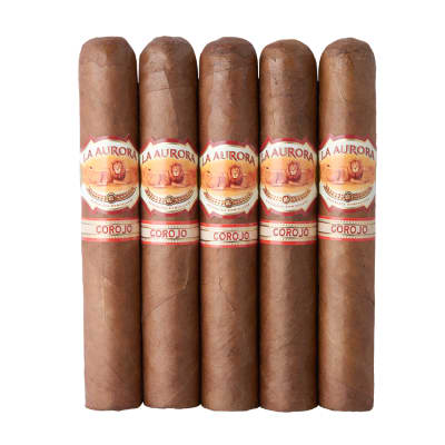 La Aurora 110th Anniversary Corojo Robusto 5 Pack CI-LO1-ROBN5PK La Aurora 110th Anniversary Corojo Robusto 5 Pack-CI-LO1-ROBN5PK - 400