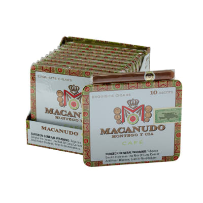 Macanudo Cafe Ascot 10/10 CI-MAC-ASCOTN Macanudo Cafe Ascot 10/10-CI-MAC-ASCOTN - 400