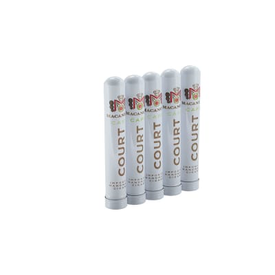 Macanudo Cafe Court (Tubes) 5 Pack CI-MAC-COUN5PK Macanudo Cafe Court (Tubes) 5 Pack-CI-MAC-COUN5PK - 400
