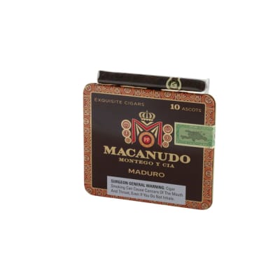 Macanudo Maduro Ascot (10) CI-MAM-ASCOTMZ Macanudo Maduro Ascot (10)-CI-MAM-ASCOTMZ - 400