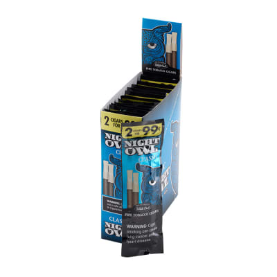 Night Owl Classic 15/2 Pipe Cigar Plastic Tip - CI-NOW-CLASS