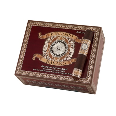 Perdomo Habano Barrel Aged Robusto CI-PHA-ROBM Perdomo Habano Barrel Aged Robusto-CI-PHA-ROBM - 400