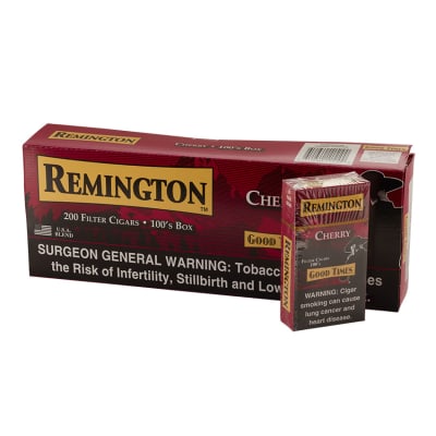 Remington Filter Cigars Cherry 10/20 CI-REM-CHERRY Remington Filter Cigars Cherry 10/20-CI-REM-CHERRY - 400