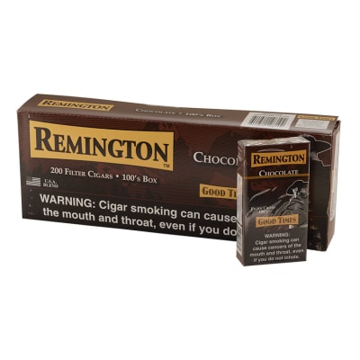 Remington Filter Cigars Chocolate 10/20 CI-REM-CHOC Remington Filter Cigars Chocolate 10/20-CI-REM-CHOC - 400