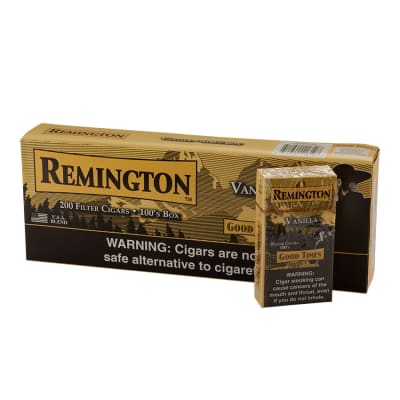 Remington Filter Cigars Vanilla 10/20 CI-REM-VANILLA Remington Filter Cigars Vanilla 10/20-CI-REM-VANILLA - 400