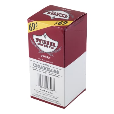 Swisher Sweets Cigarillos Regular 69c - CI-SWI-CI25REG
