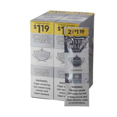Swisher Sweets Diamonds Cigarillos 30/2 CI-SWI-DIA99 Swisher Sweets Diamonds Cigarillos 30/2-CI-SWI-DIA99 - 400
