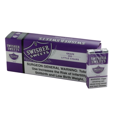 Swisher Sweets Little Cigars Grape 10/20 CI-SWI-LCGRPPK Swisher Sweets Little Cigars Grape 10/20-CI-SWI-LCGRPPK - 400
