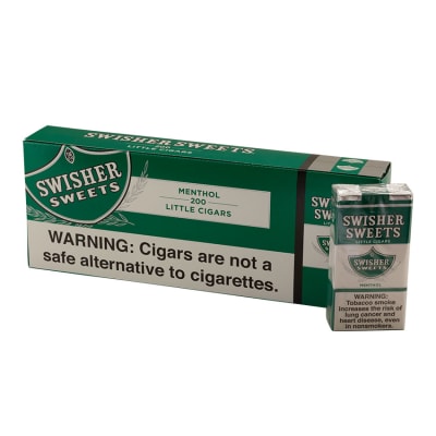 Swisher Sweets Little Cigars Menthol 10/20 CI-SWI-LCMENPK Swisher Sweets Little Cigars Menthol 10/20-CI-SWI-LCMENPK - 400