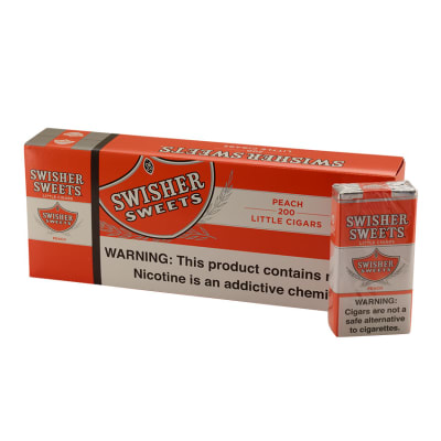 Swisher Sweets Little Cigars Peach 10/20 CI-SWI-LCPEAPK Swisher Sweets Little Cigars Peach 10/20-CI-SWI-LCPEAPK - 400