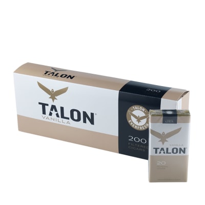 Talon Filtered Cigars Vanilla 10/20 CI-TFC-VANILLA Talon Filtered Cigars Vanilla 10/20-CI-TFC-VANILLA - 400
