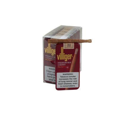Villiger Premium No. 6 Cherry 5/10 CI-VLG-6CHRPK Villiger Premium No. 6 Cherry 5/10-CI-VLG-6CHRPK - 400