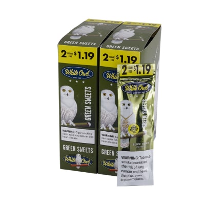 White Owl Green Sweets 30/2 CI-W99-GSWTS White Owl Green Sweets 30/2-CI-W99-GSWTS - 400