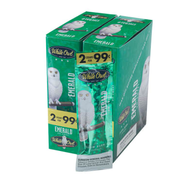 White Owl Foilfresh Cigarillos Emerald 30/2 CI-WHI-CIGFFEM White Owl Foilfresh Cigarillos Emerald 30/2-CI-WHI-CIGFFEM - 400
