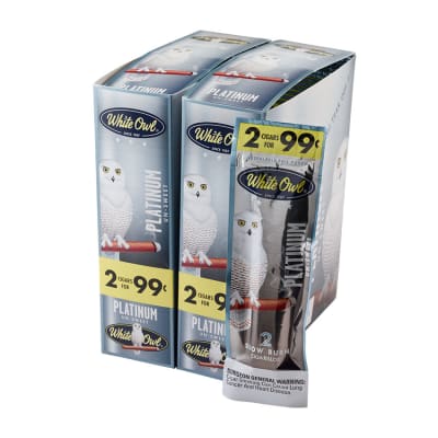 White Owl Foilfresh Cigarillos Platinum 30/2 CI-WHI-CIGFFPL White Owl Foilfresh Cigarillos Platinum 30/2-CI-WHI-CIGFFPL - 400