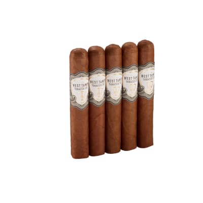 West Tampa Tobacco Co. White Gigante 5 Pack-CI-WTW-GIGAN5PK - 400