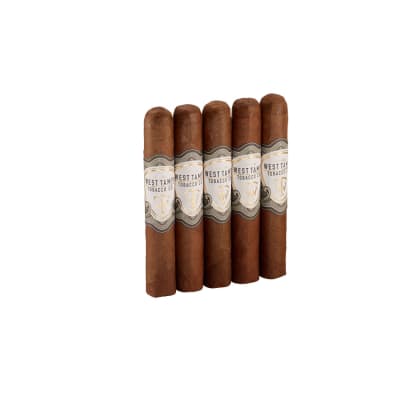 West Tampa Tobacco Co. White Robusto 5 Pack-CI-WTW-ROBN5PK - 400
