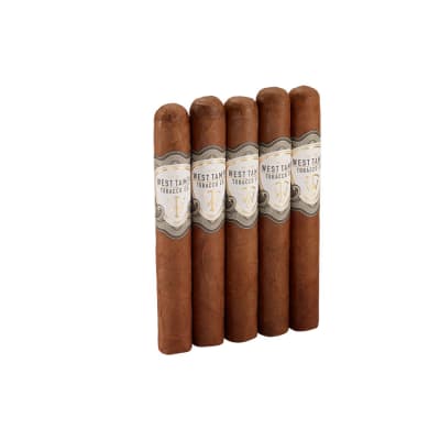 West Tampa Tobacco Co. White 5 Pack-CI-WTW-TORN5PK - 400