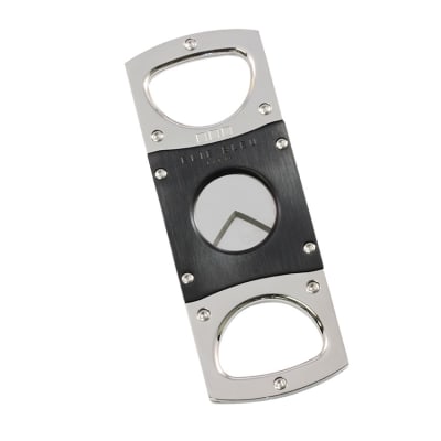 Elie Bleu Cigar Cutter Collection Stainless/Satin Black - CU-EBS-EBC1000