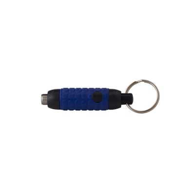 Rubberized Havana Retract Punch - CU-FIR-PP018BLU