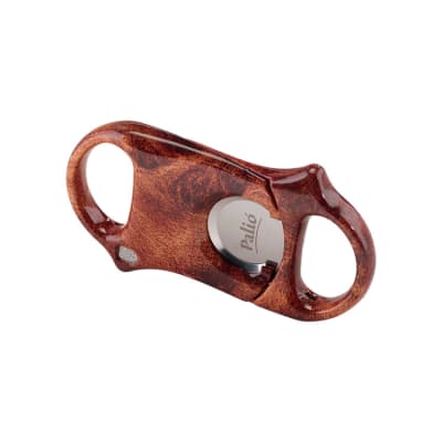 Palio Cigar Cutter Burl Wood - CU-PLO-WOOD