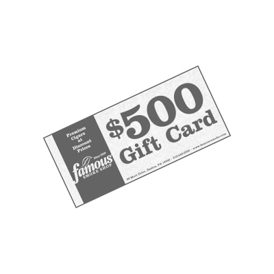 $500.00 Gift Certificate - GC-FGC-0500
