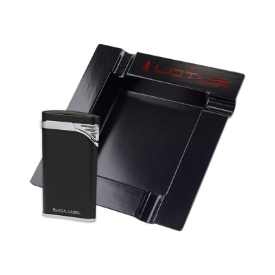Lotus Stiletto Lighter & Ashtray Gift Set - GS-LTS-STIASH