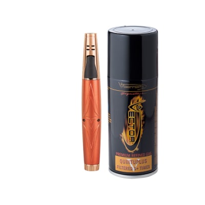 Vector Avenger Rose Gold Matte W/3.6oz Butane - GS-VEC-AVGR03