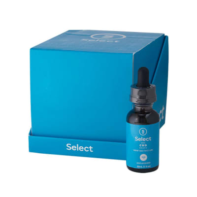 Select CBD Tinctures Unflavored 12 Ct. Bottles HT-STI-UNFLAV Select CBD Tinctures Unflavored 12 Ct. Bottles-HT-STI-UNFLAV - 400