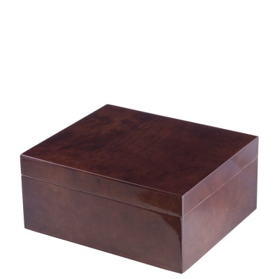 50 Count Burl Humidor - HU-ORL-50BURL