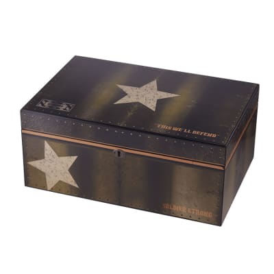Quality Importers Soldier Strong 100 Count Humidor HU-QIT-ARMLG Quality Importers Soldier Strong 100 Count Humidor-HU-QIT-ARMLG - 400