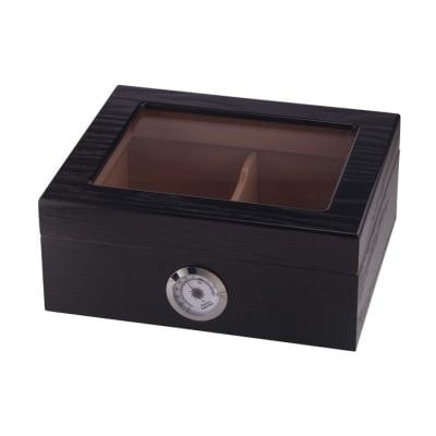 Capri Glass Top Black Oak HU-QIT-CAPGLBLK Capri Glass Top Black Oak-HU-QIT-CAPGLBLK - 400