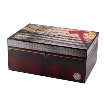 Quality Importers Red Line FD 100 Count Humidor - HU-QIT-FDLG