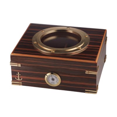 Quality Importers Gangway Porthole Humidor HU-QIT-GANGWAY Quality Importers Gangway Porthole Humidor-HU-QIT-GANGWAY - 400