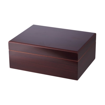 Quality Importers 5 Cigar Travel Humidor - Mahogany