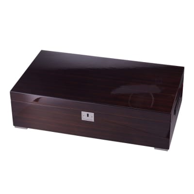 Valentino Ebony Macassar Humidor-HU-QIT-VALENTIN - 400