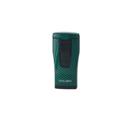 Colibri Monaco Carbon Fiber Green Lighter-LG-COL-880T14 - 400