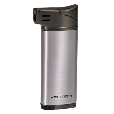 Vertigo Dublin Pipe Lighter Silver/Gunmetal LG-VRT-DUBSLVGU Vertigo Dublin Pipe Lighter Silver/Gunmetal-LG-VRT-DUBSLVGU - 400