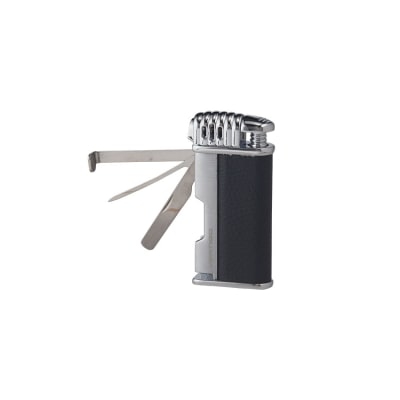 Vertigo Puffer Pipe Lighter Black LG-VRT-PUFFBLK Vertigo Puffer Pipe Lighter Black-LG-VRT-PUFFBLK - 400