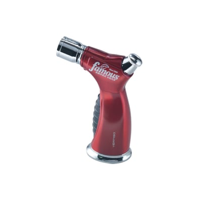 Vertigo Raptor Lighter Red w/ Famous Smoke Shop Logo - LG-VRT-RAPRFMS
