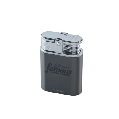 Vertigo Stealth Gunmetal Ligther Famous Smoke Shop Logo LG-VRT-STLGMFMS Vertigo Stealth Gunmetal Ligther Famous Smoke Shop Logo-LG-VRT-STLGMFMS - 400