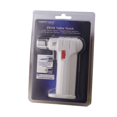 Vertigo Zeus Table Lighter White - LG-VRT-ZEUSWHT