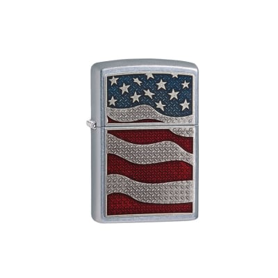 Zippo American Flag Diamond Plate - LG-ZIP-29513