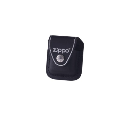 Zippo Black Pouch W/Clip-MI-ZIP-LPCBK - 400