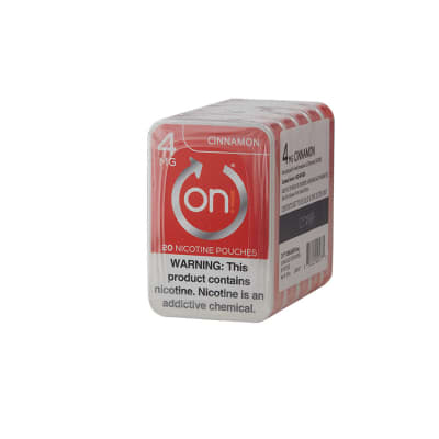 ON! Cinnamon 4MG (5 Tins) NP-ON!-CIN4MG ON! Cinnamon 4MG (5 Tins)-NP-ON!-CIN4MG - 400
